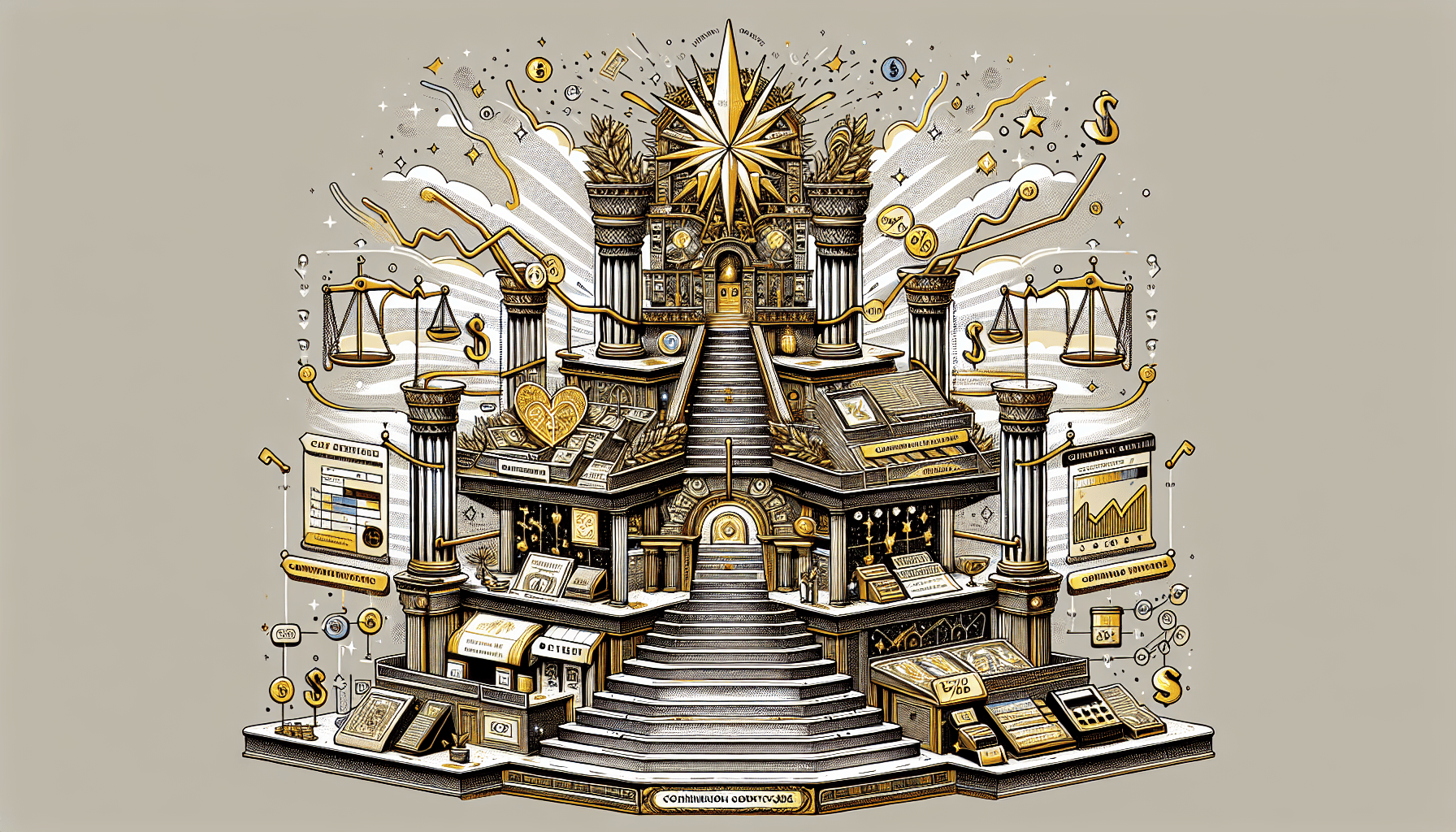 Illustration of commission structures and earning potential